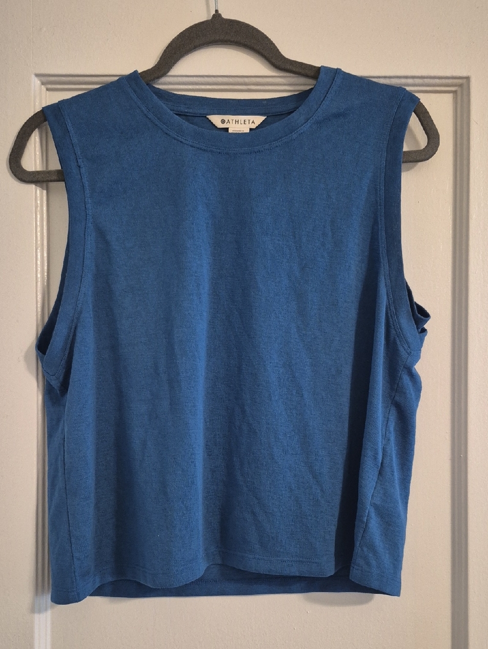 Athleta Getaway Modal Blend Muscle Tank Crop